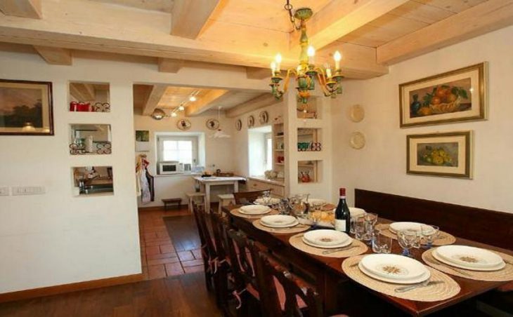 Chalet Antico, Livigno, Dining Room